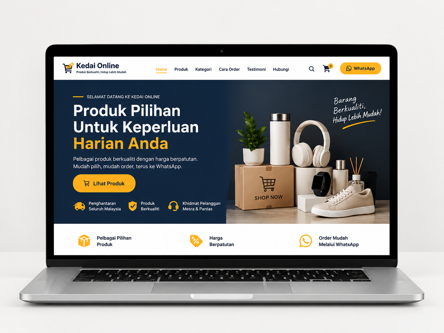 Online Business Website