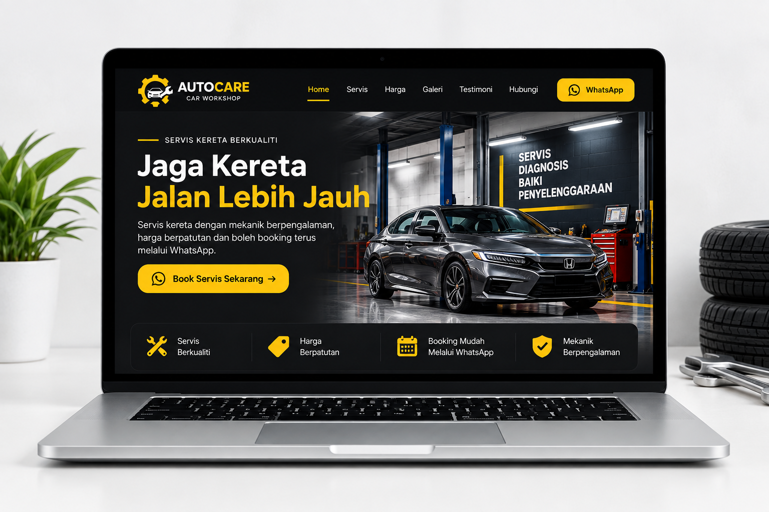 Car Workshop Website